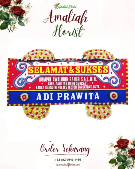 Papan Bunga Ucapan Selamat Mayong