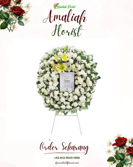 Krans Bunga Duka Mayong